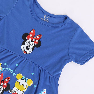 فستان بناتي ألوان متعددة من او أي